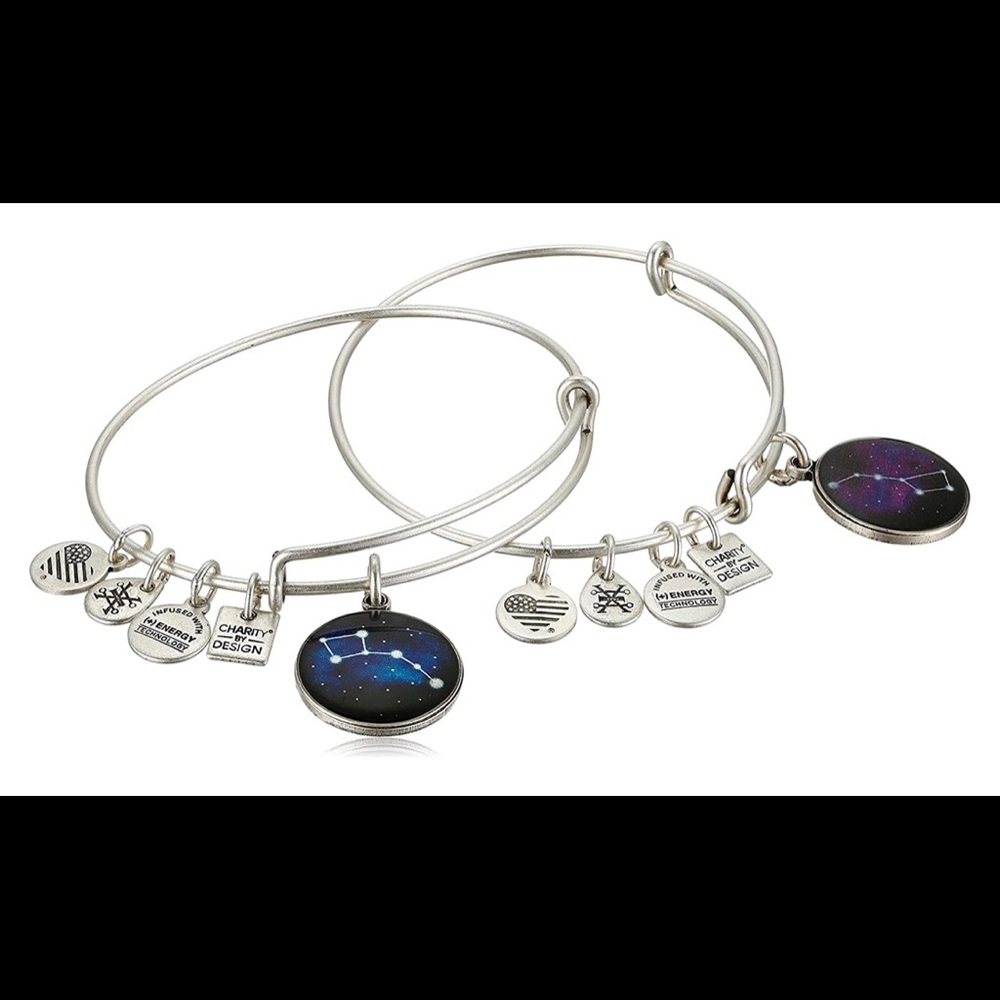 2 Alex and Ani “Big and Little Dipper” Bracelets